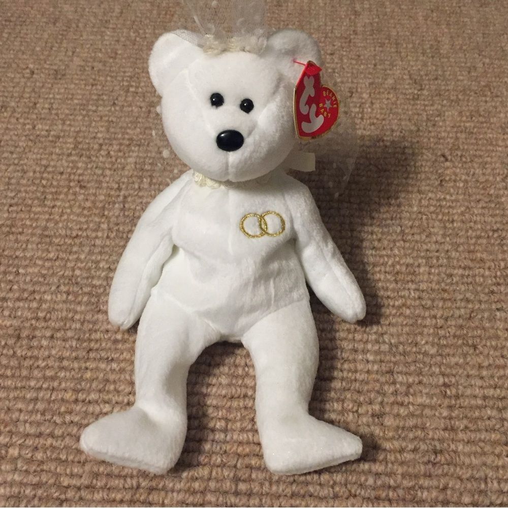 Mrs. the Bear Beanie Baby